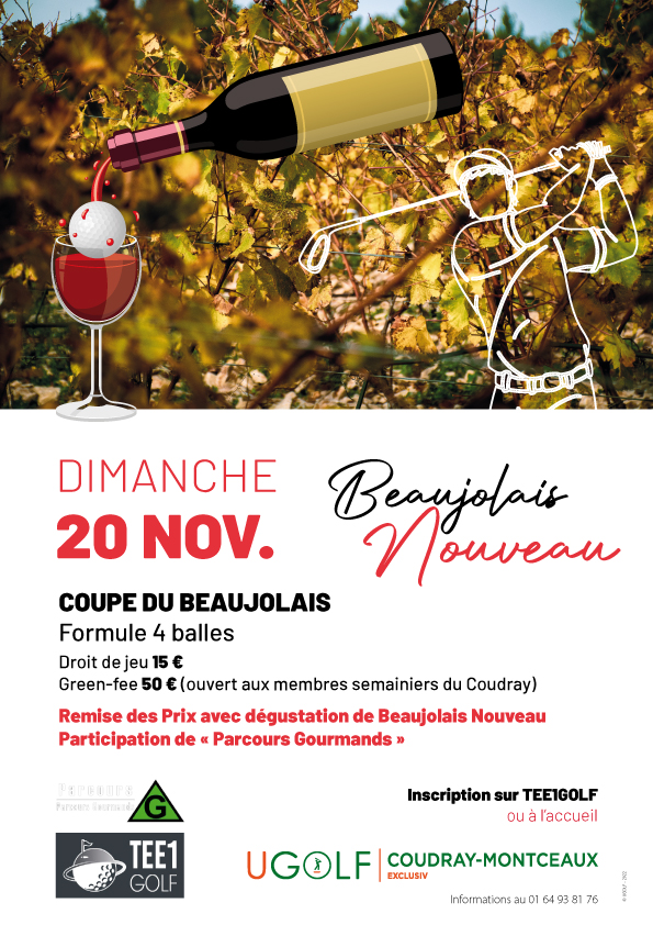 Golf du Coudray : Stage Junior de la Toussaint 2022 1