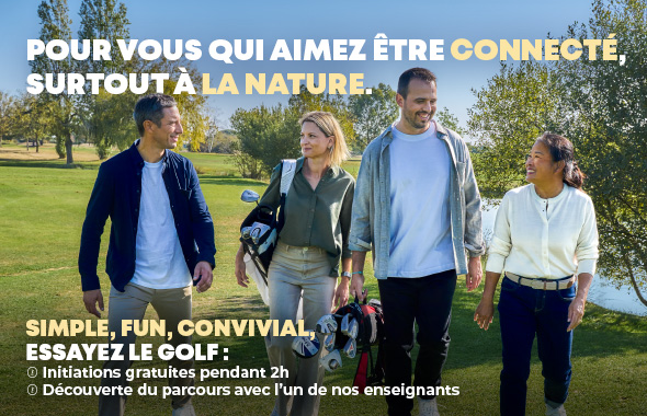 Débutez votre aventure golfique : 2h d'initiations gratuites 2